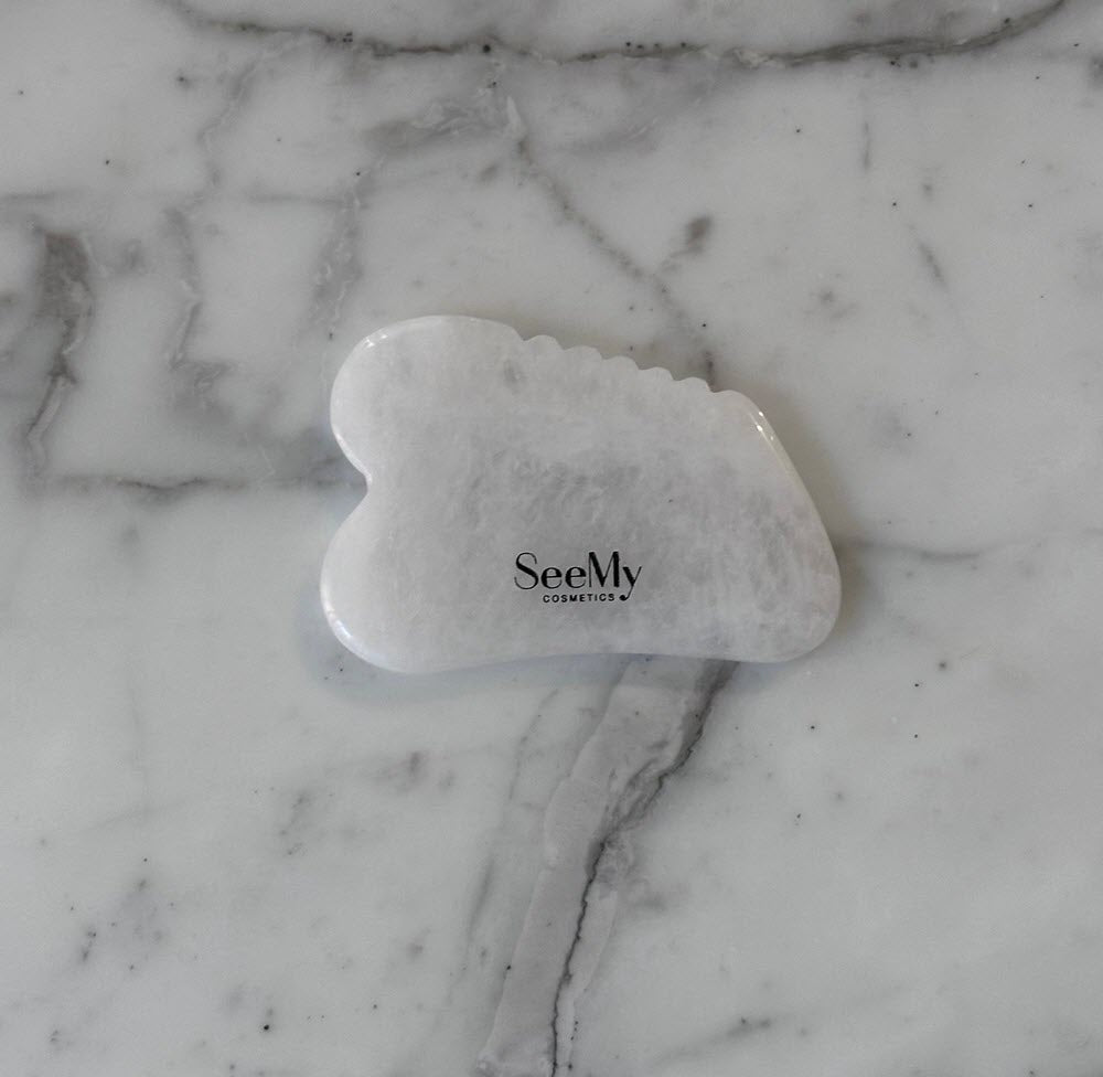 Gua Sha Jade Blanc