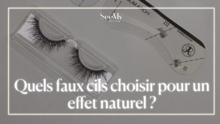 Quels faux cils choisir pour un effet naturel ?