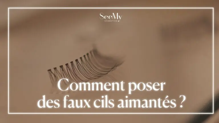 Comment poser des faux cils aimantés?