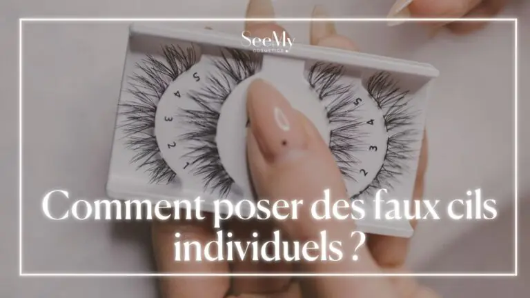 Comment poser des faux cils individuels?