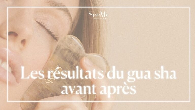 Les résultats du gua sha avant après