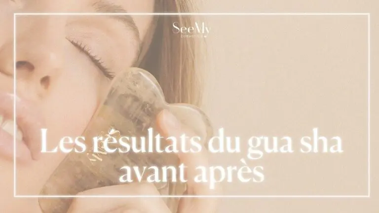 Les résultats du gua sha avant après