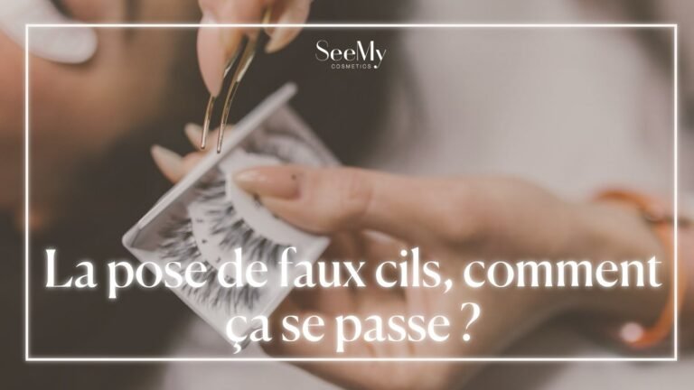La pose de faux cils, comment ça se passe?