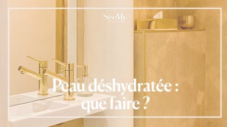 Peau déshydratée : que faire ?