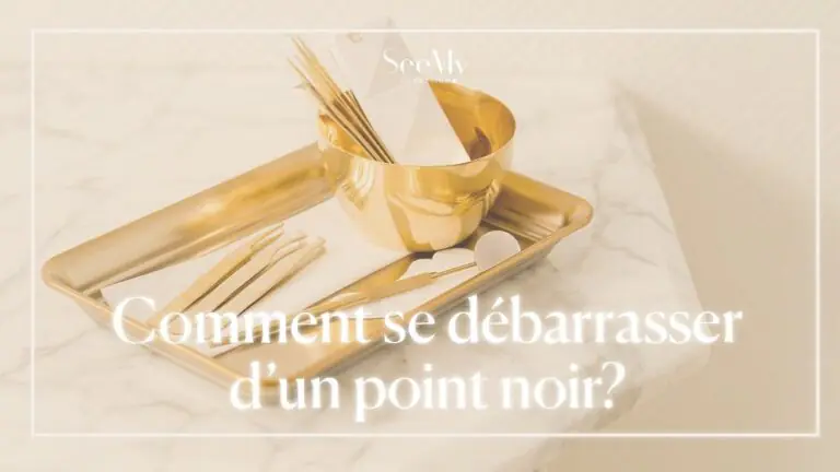 Comment se débarrasser d'un point noir?