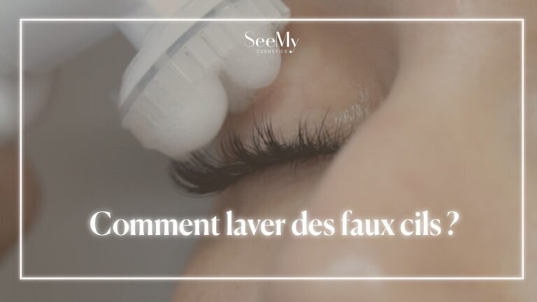 Comment laver des faux cils ?